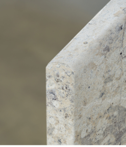 Travertin Gris - Margelle bord arrondi