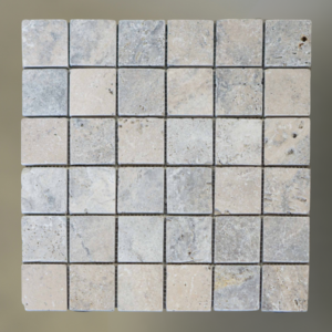 Travertin Gris - Mosaïque
