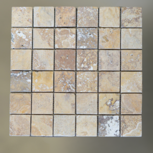 Travertin Jaune - Mosaïque