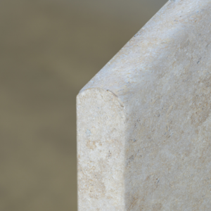 Sinaï Antique Velours Beige - Margelle bord arrondi