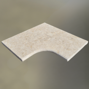 Sinaï Antique Velours Beige - Angle rentrant