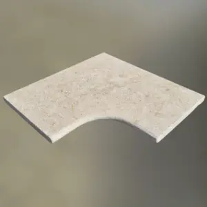 Sinaï Antique Velours Beige - Angle rentrant